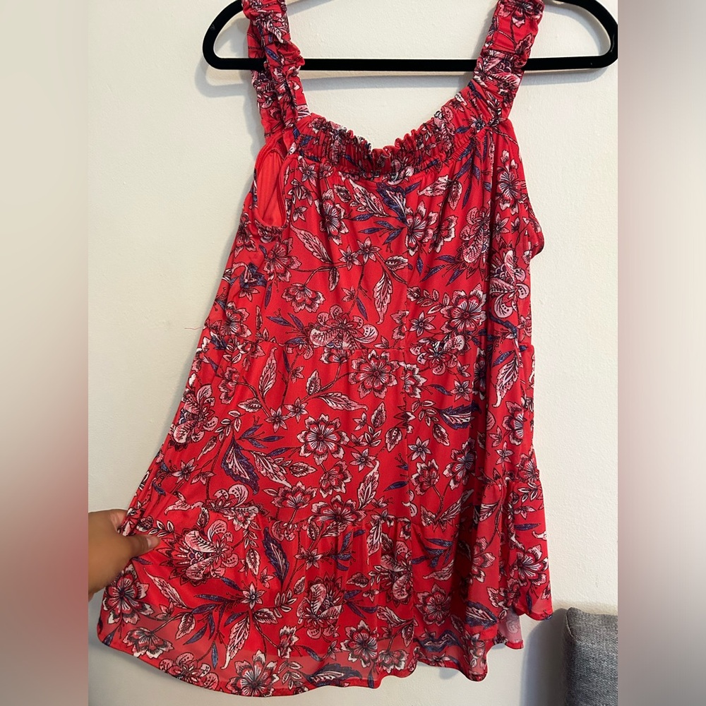 Paisley tunic blouse